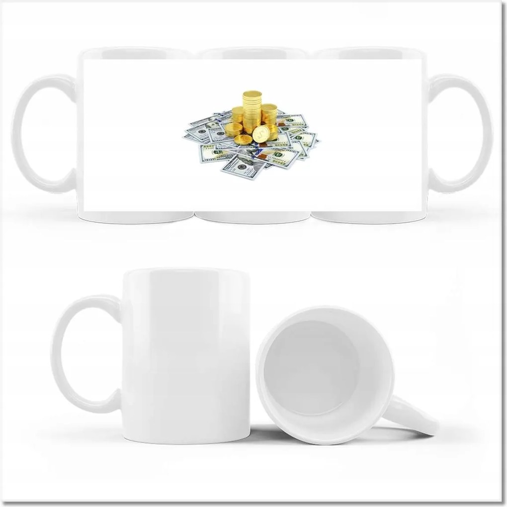 Fényképes bögre Dollár Pénz Bilon