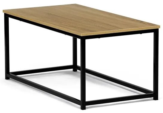 Dohányzóasztal 90 × 48 × 41 cm, MDF, tölgy CT-G1090 OAK