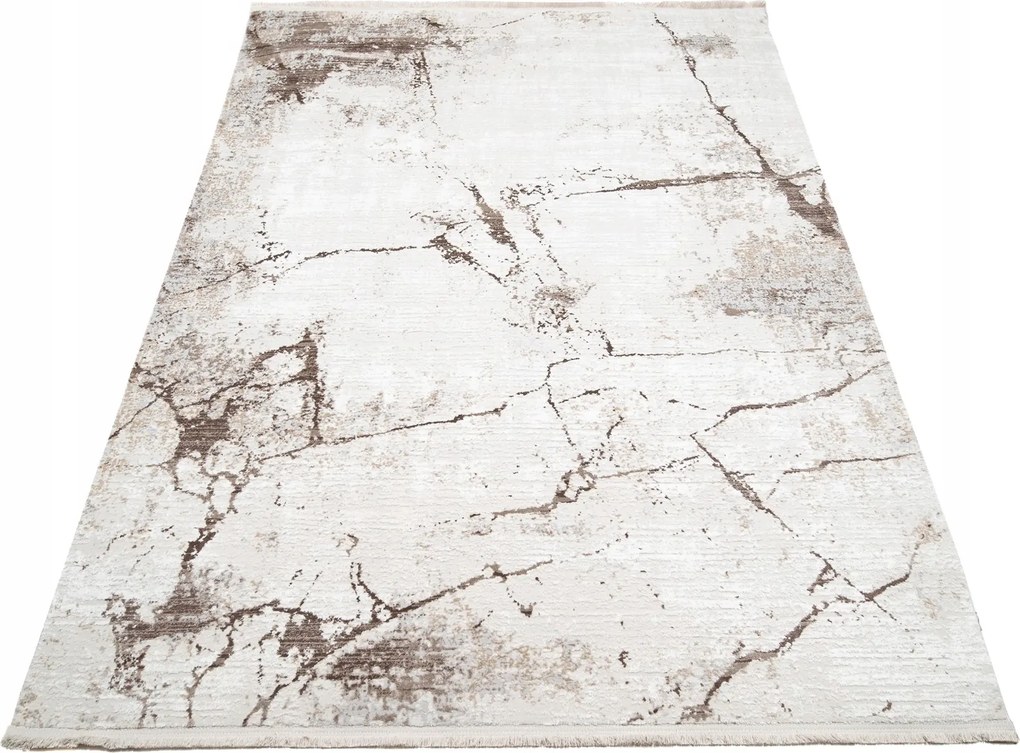 Sara szőnyeg 140x200 Stílusos Modern Rojtokkal w09