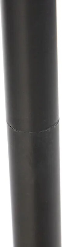 Állólámpa fekete vörös páva árnyékolóval 40 cm - Classico