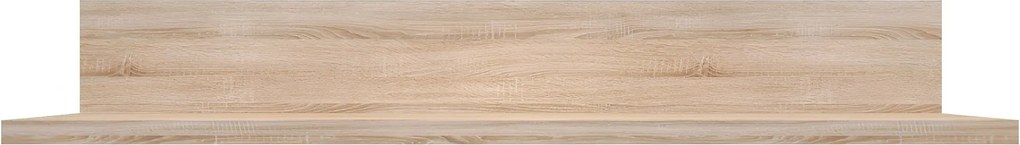 Polc, DTD laminált, tölgy sonoma, NORTY TYP20