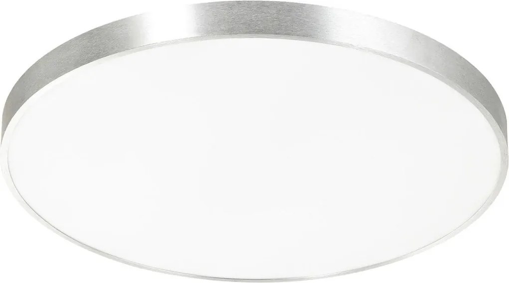 ZUMA LINE CL12100008-SL SIERRA Kerek Mennyezeti Lámpa Csiszolt Ezüst LED IP20