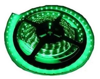 LED Fürdőszobai szalag LED/24W/12V 5 m IP65 zöld