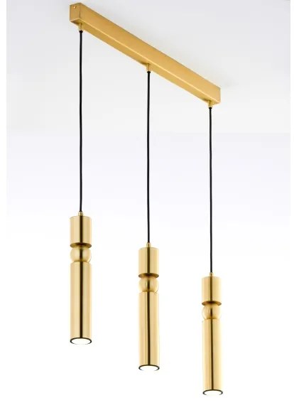 Jupiter 2010 - Csillár zsinóron ALAS 3xGU10/10W/230V arany