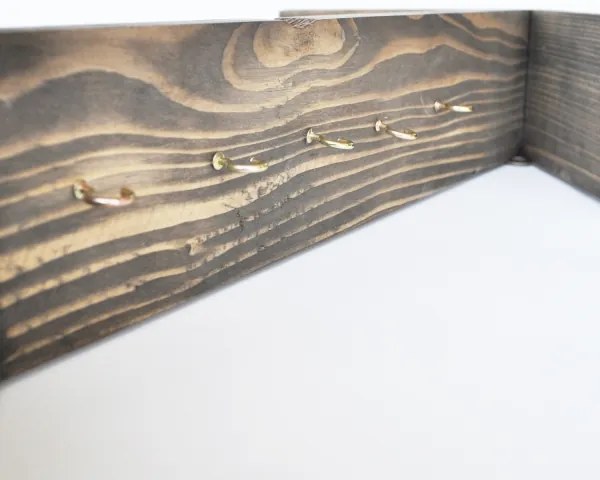 Fali polc RAF 20x52 cm fenyő