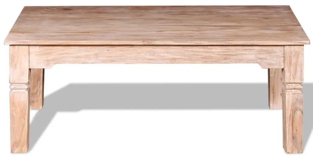 tömör akácfa dohányzóasztal 110x60x45 cm