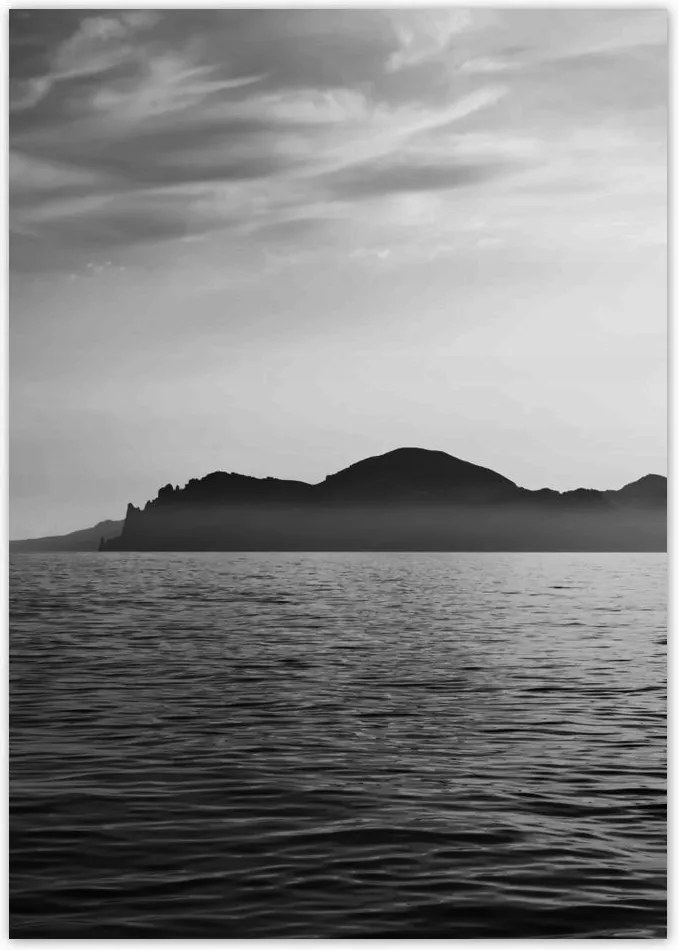 Poszterek A4 Pion Tájkép ködös felsővel