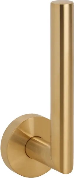 X-round Gold WC-papír tartó, matt arany