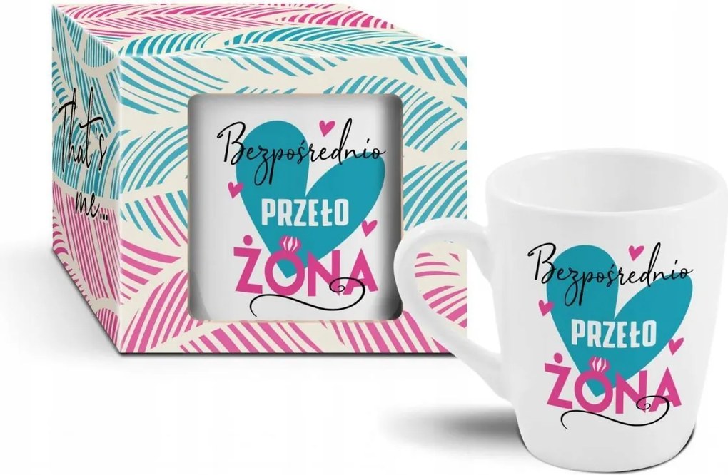 Bögre Feleségnek Ajándék BGtech Nyomtatott Közvetlenül A Feleség Áttörése 300 ml