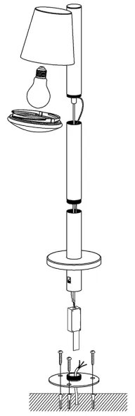 Eglo 97483 - LED állítható kültéri lámpa CALDIERO-C 1xE27/9W/230V IP44