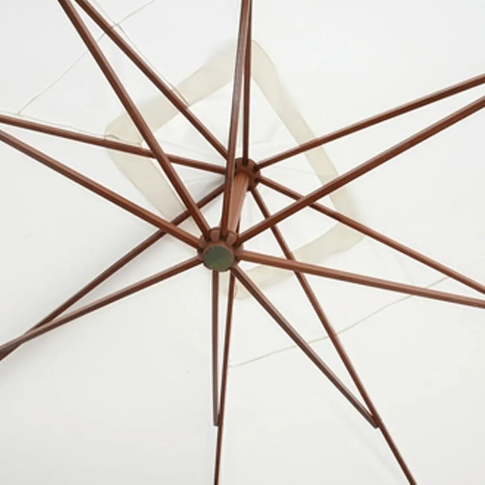 fehér napernyő 300 x 400 cm