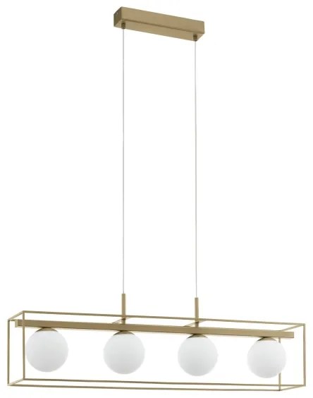 Eglo 97793 - Csillár zsinóron VALLASPRA 4xE14/40W/230V