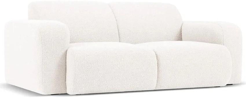 Fehér buklé kanapé 170 cm Molino – Micadoni Home
