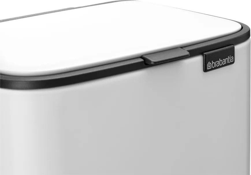 Fehér acél pedálos szemetes 4 l Bo – Brabantia
