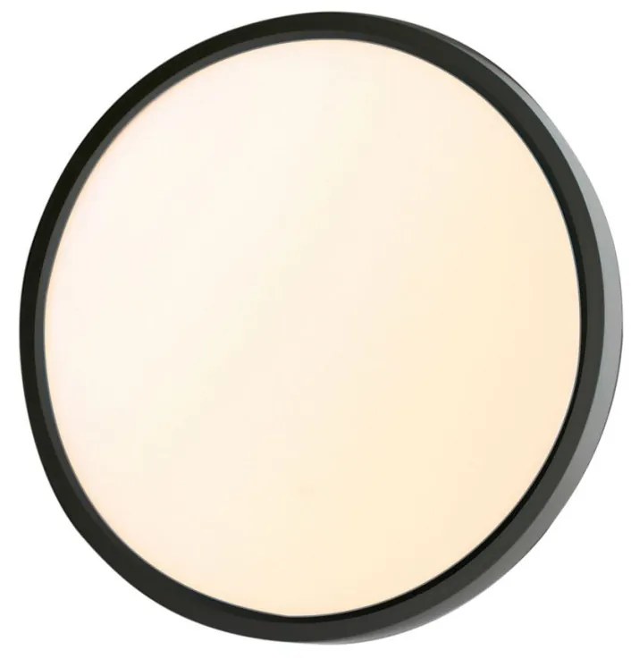ITALUX 5902854537495 CALVI Kerek Mennyezeti Lámpa Fehér, Fekete LED IP20