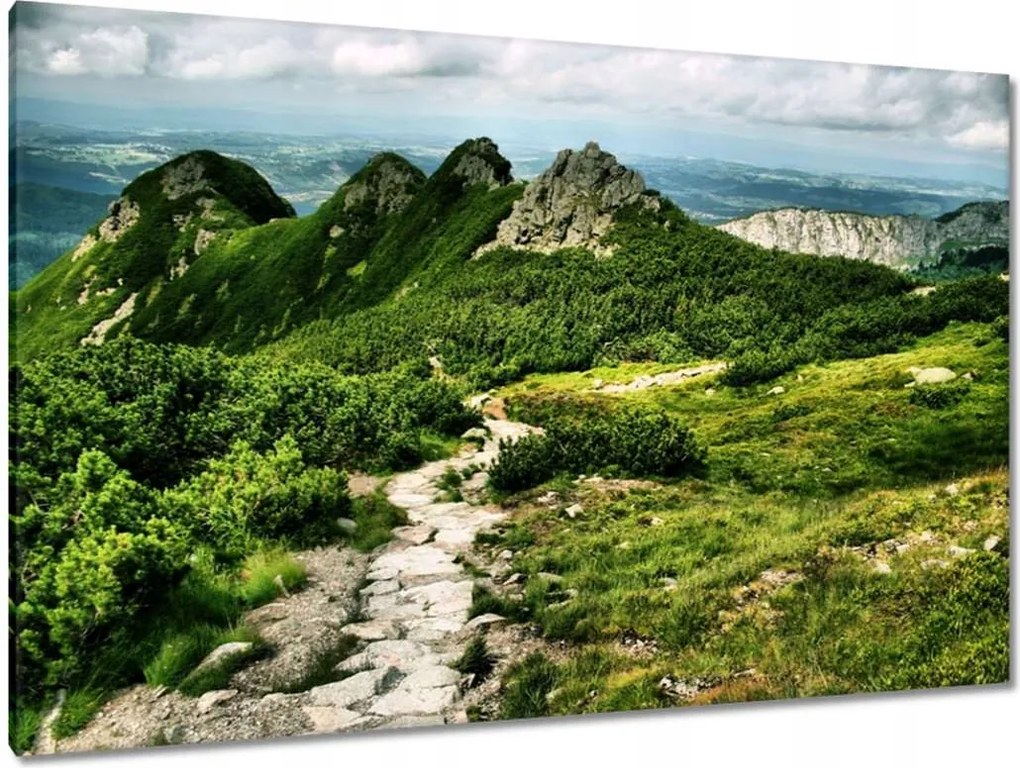 Festmények 120x80 Lengyel Tátra Hegyek