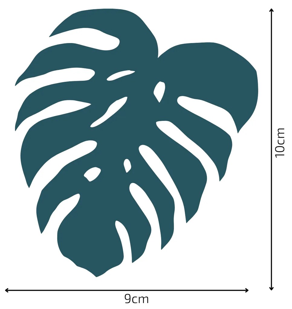 PIPPER. Textil falmatrica "Monstera levelek 2"