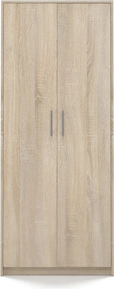 Oliv 2D könyvespolc, irodai szekrény, sonoma