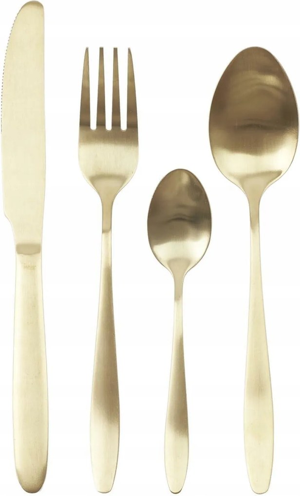 Evőeszköz készlet Charbon világos Arany