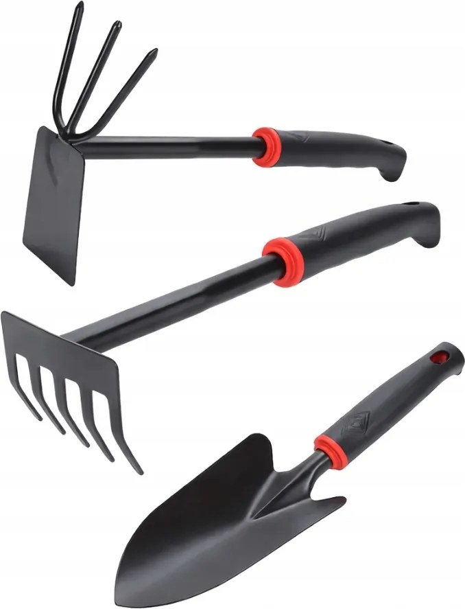 Kerti Szett 3 Db-os Kerti Szerszám Lapát Gereblye Kapa