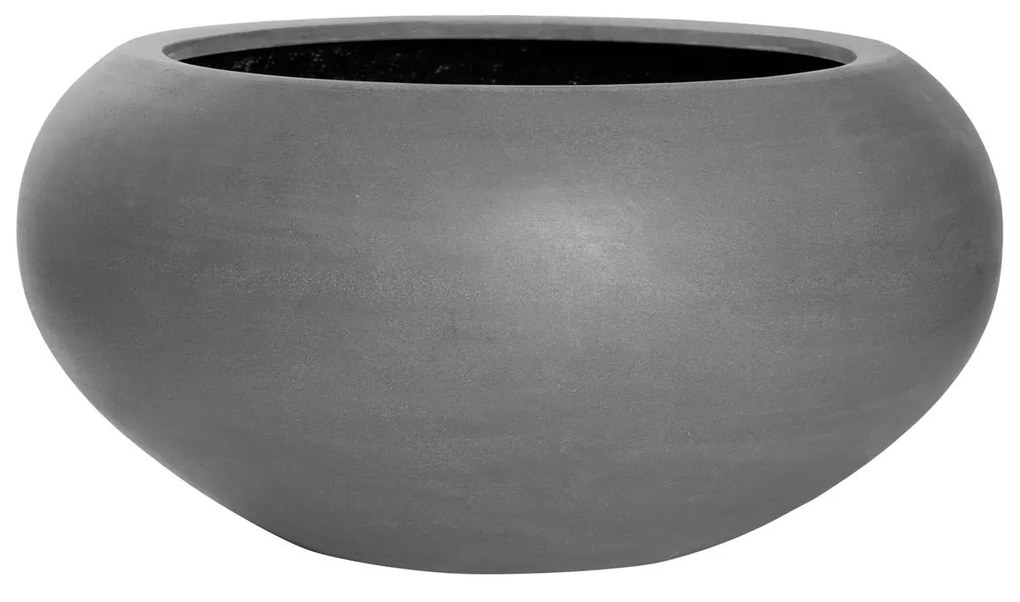 Pottery Pots Cora virágcserép, szürke színben, többféle méretben - PotteryPots méret: S - h 25,5 cm, ⌀ 47 cm