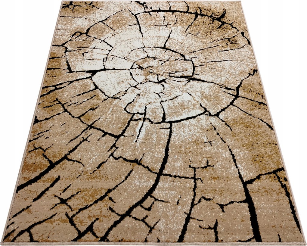 Szőnyeg 200x300 Szőtt Eredeti Bézs Szoba Nappali Modern 2x3 3x2