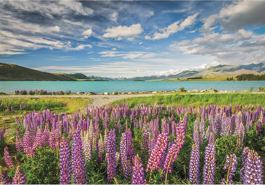 Új-Zéland Lake Tekapo 1500 db-os compact puzzle Clementoni