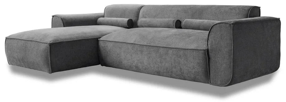 Szürke sarokkanapé (bal oldali) Flex Felix – Miuform