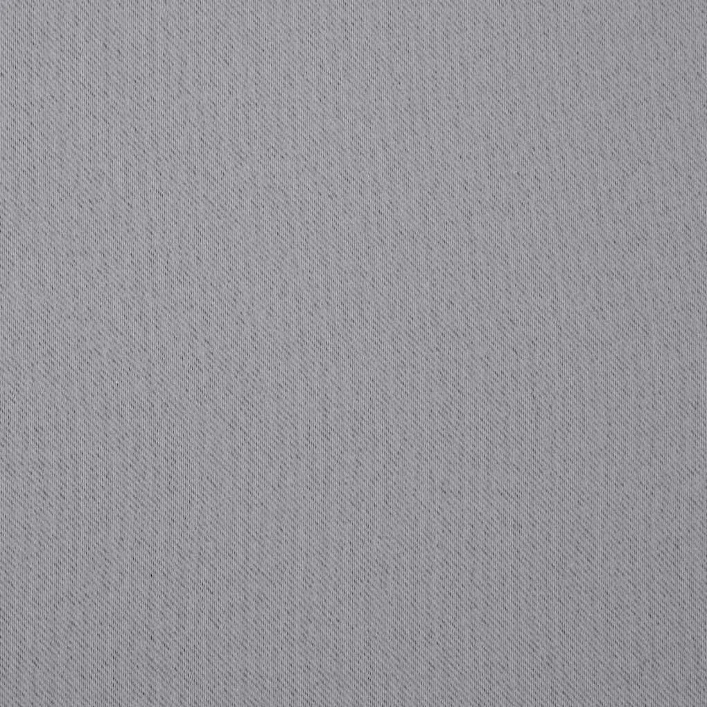 Függönyök függönyökkel 2 pcs Világosszürke 260x140cm Poliészter