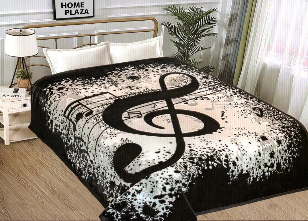 Akril takaró 160x210 cm Ágytakaró Meleg Bolyhos Bőrönd