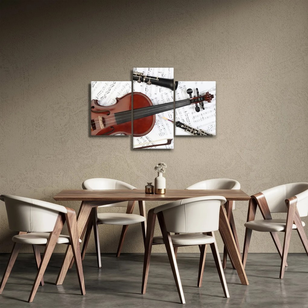 Kép - Hangszerek (90x60 cm)