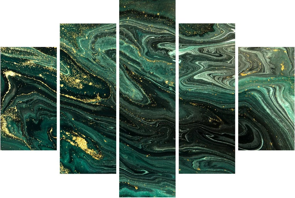 Kép - Zöld márvány (150x105 cm)