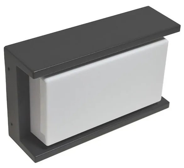 Kültéri fali lámpa ARAGO 1xE27/60W/230V antracit