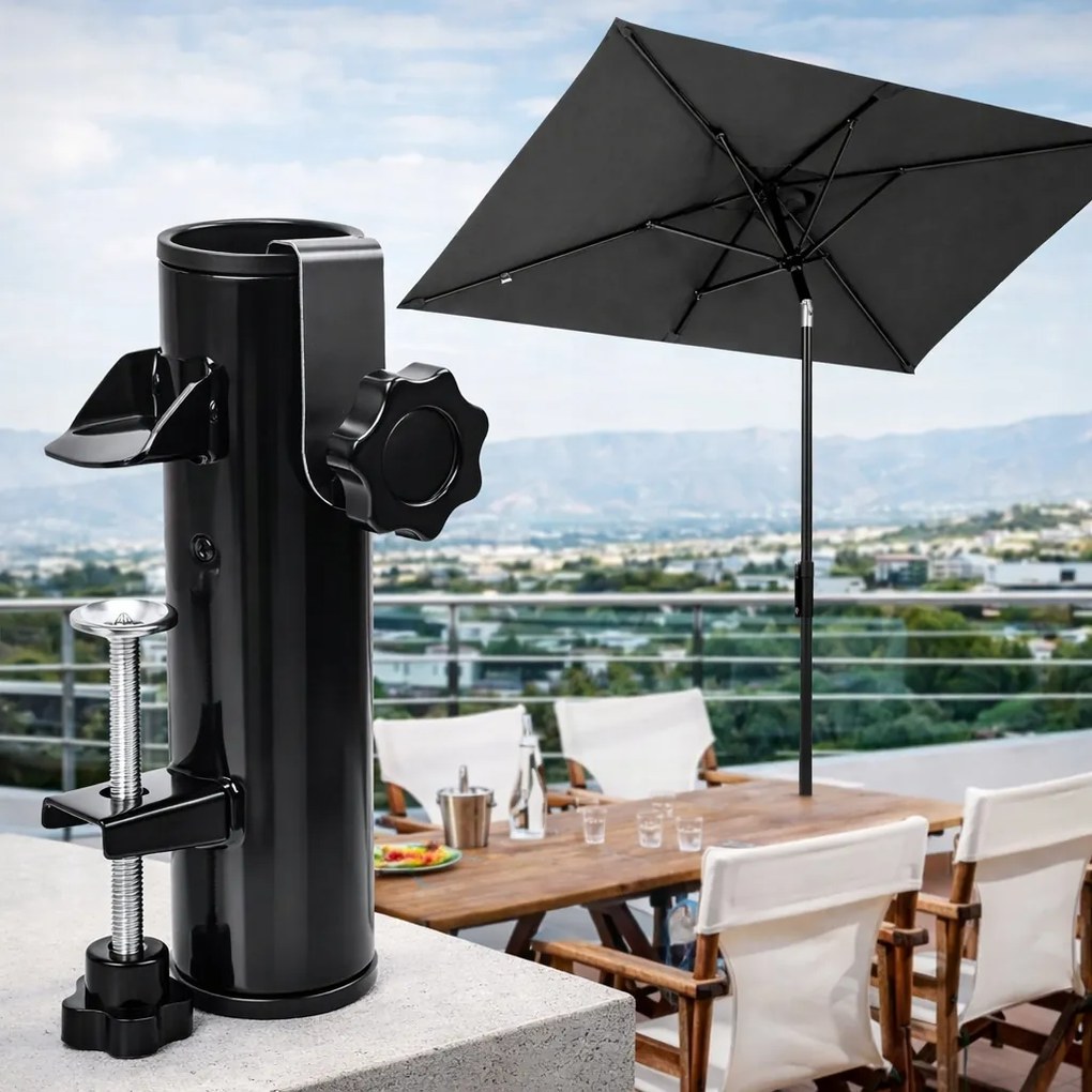 Kerti Napernyő Sekey Szürke 200 X 125 CM Tartó