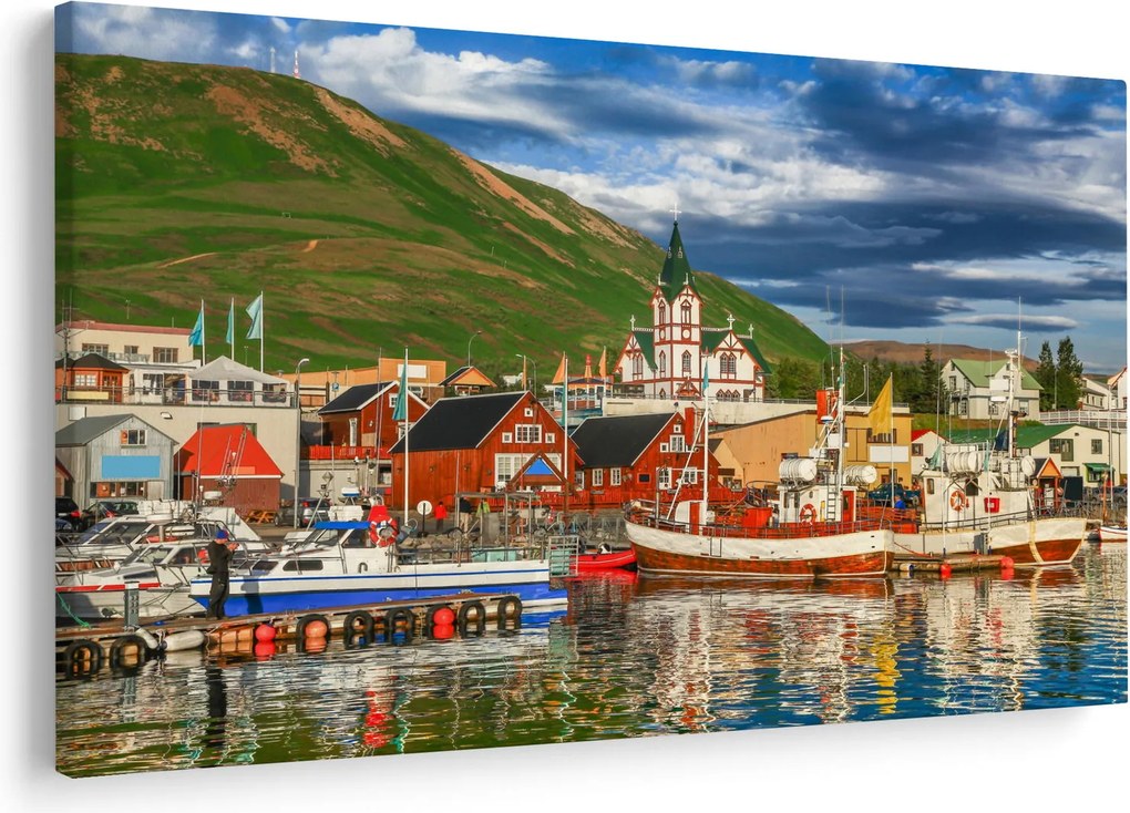 Kép - Húsavík (90x60 cm)