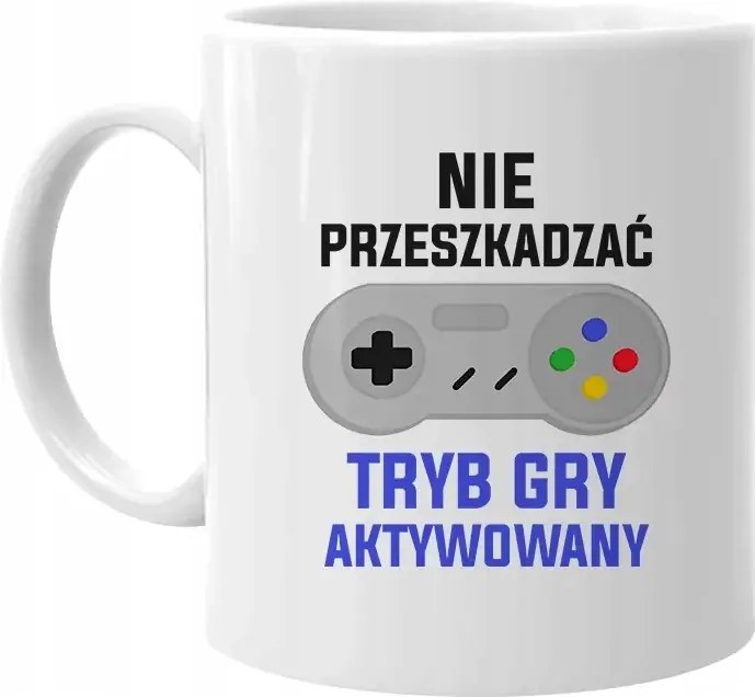 Ne zavarja a játékmód aktivált játékos bögre