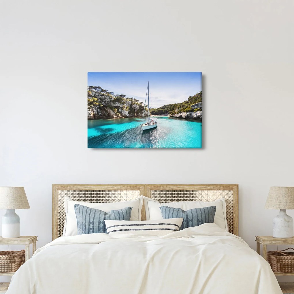 Kép - Strand vitorlással (90x60 cm)