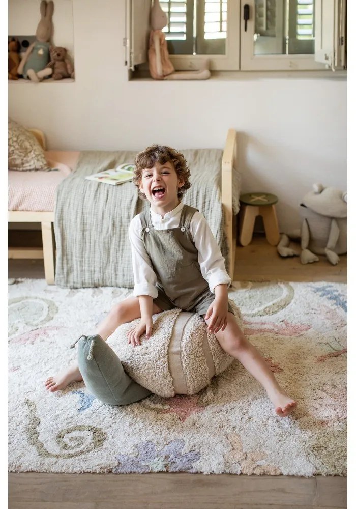 Pamut gyerek játszószőnyeg 140x200 cm Botanic Fantasy – Lorena Canals