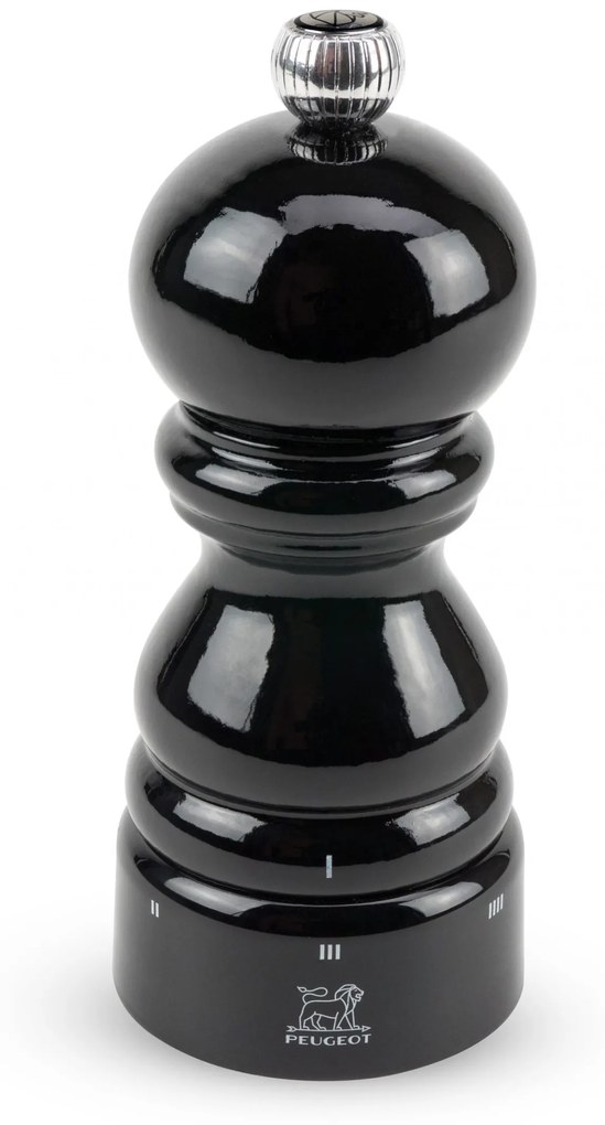 Peugeot Paris U'Select só- és borsőrlők Lakkfekete 12 cm Borsőrlő