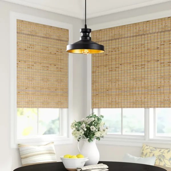 Csillár zsinóron BERCESTE 1xE27/40W/230V fekete