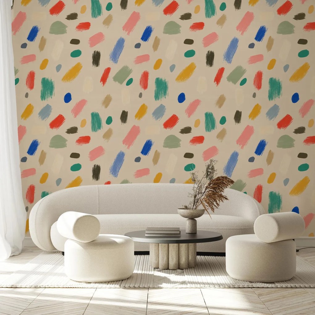 Fotótapéta - Színes foltok (147x102 cm)