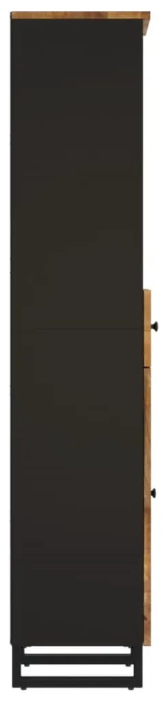 Tömör mangófa fürdőszobaszekrény 38 x 33 x 160 cm