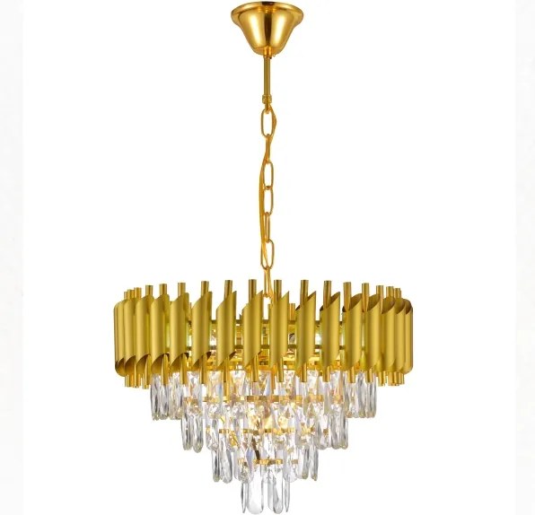 Brilagi - Láncos csillár ECLIPSE 7xE14/10W/230V Ø 48 cm arany