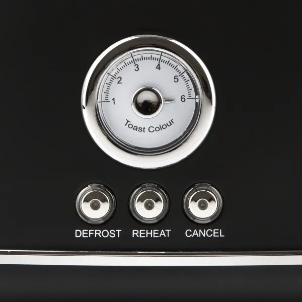 G3Ferrari G1013400 - ARTISTA, 2 szeletes kenyérpirító, 750 W/230 V, fekete