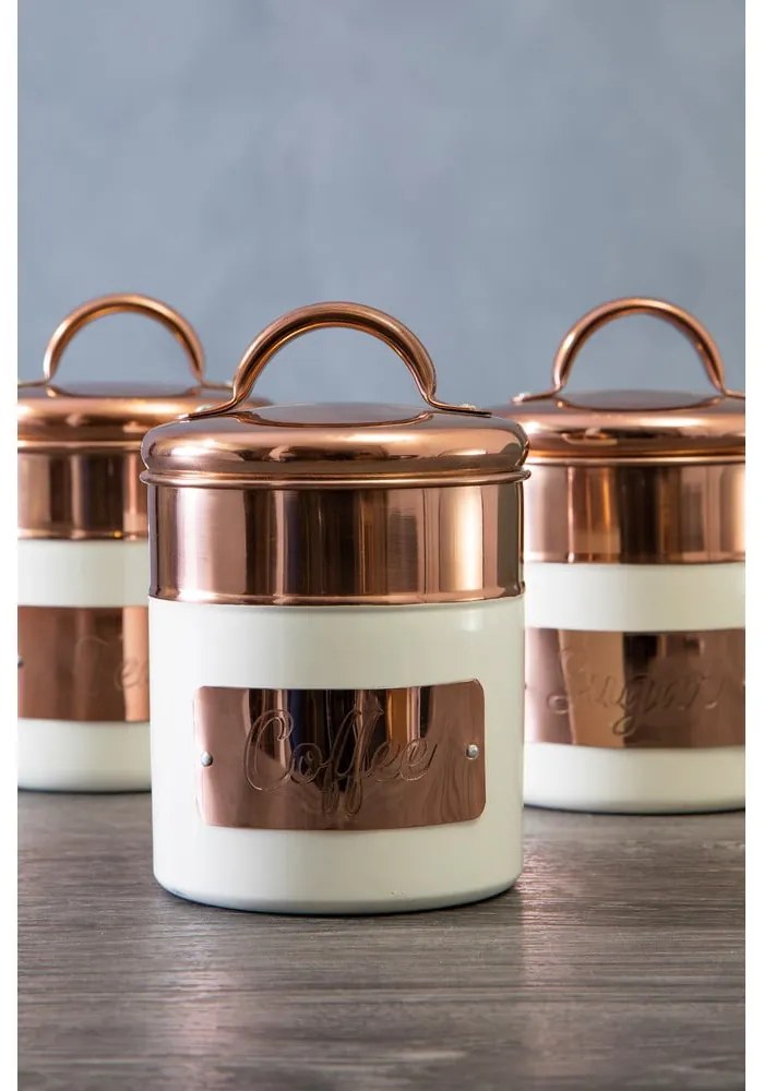 Rozsdamentes acél kávétartó doboz Prescott – Premier Housewares