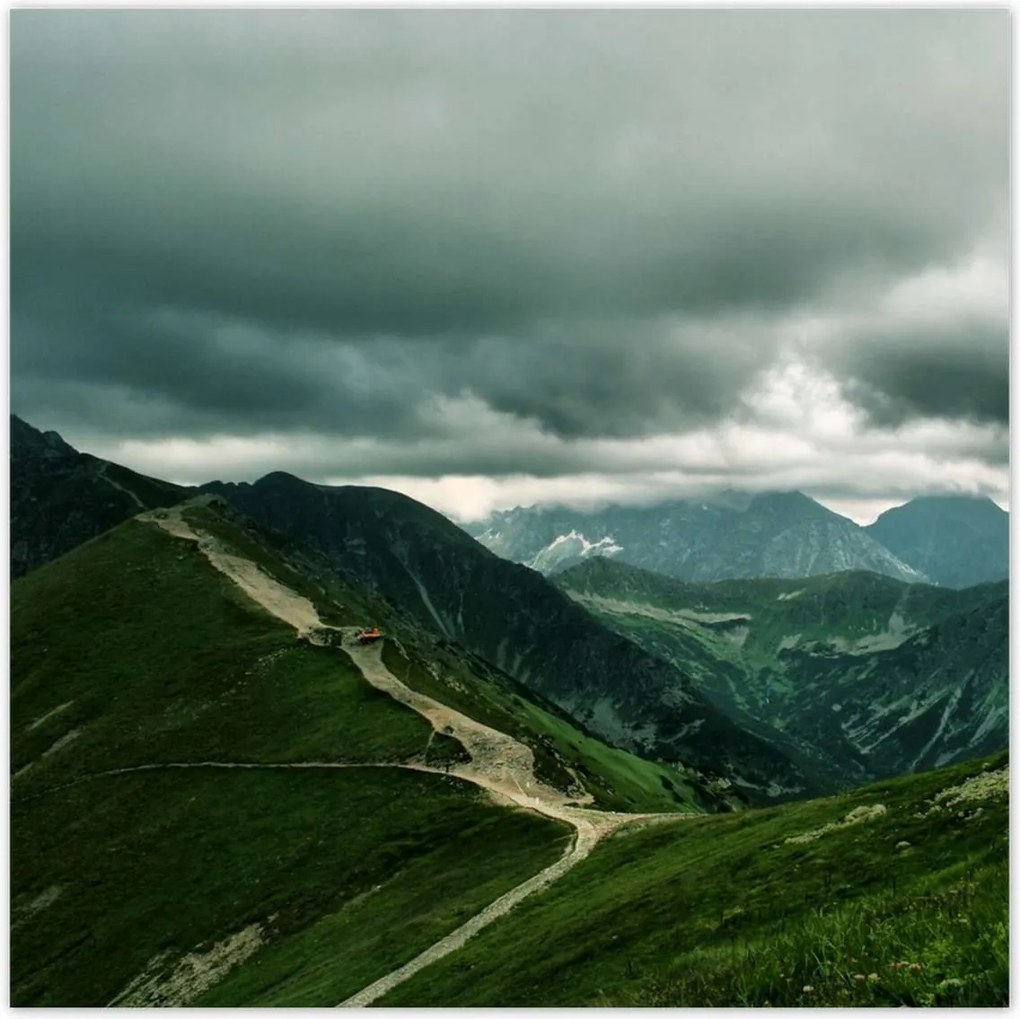 Poszterek 140x140 Tátra Lengyel hegyek Kilátás