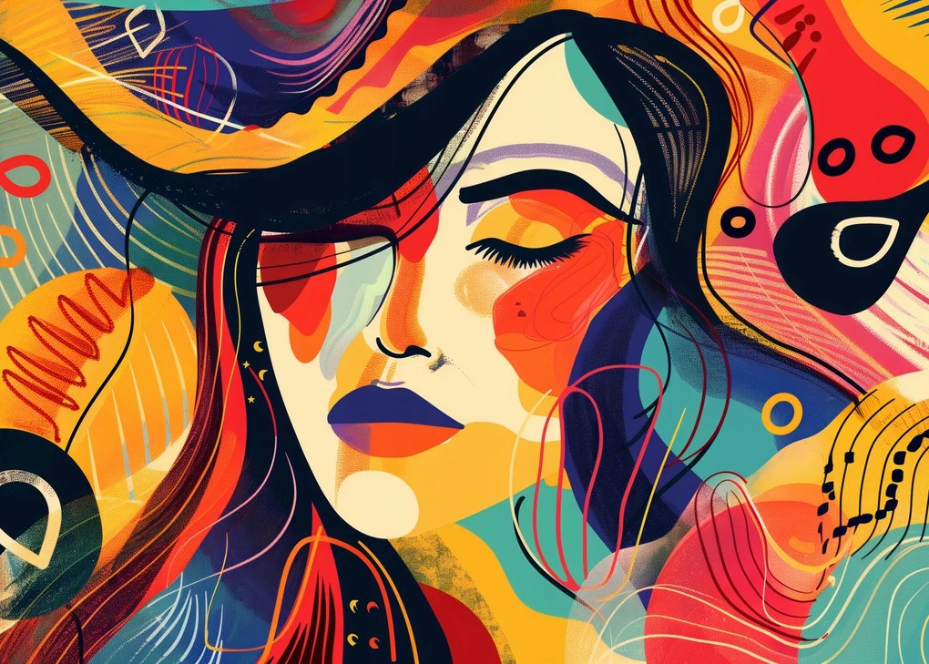 Poszter 70x50cm Gazdagság Színpaletta