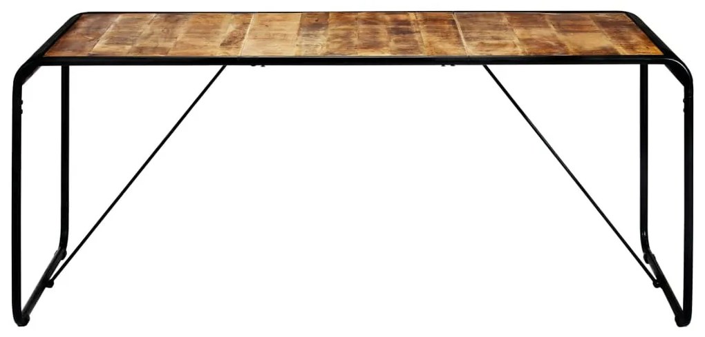 Tömör nyers mangófa étkezőasztal 180 x 90 x 76 cm