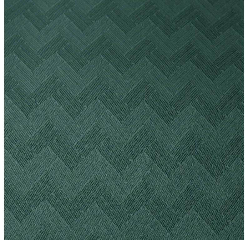 Mikroflanel ágynemű ZEFELLE sötétzöld Ágyneműhuzat mérete: 70 x 80 cm | 140 x 200 cm