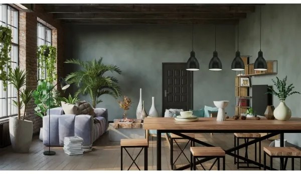 Eglo 49466 - Csillár PRIDDY 4xE27/60W/230V